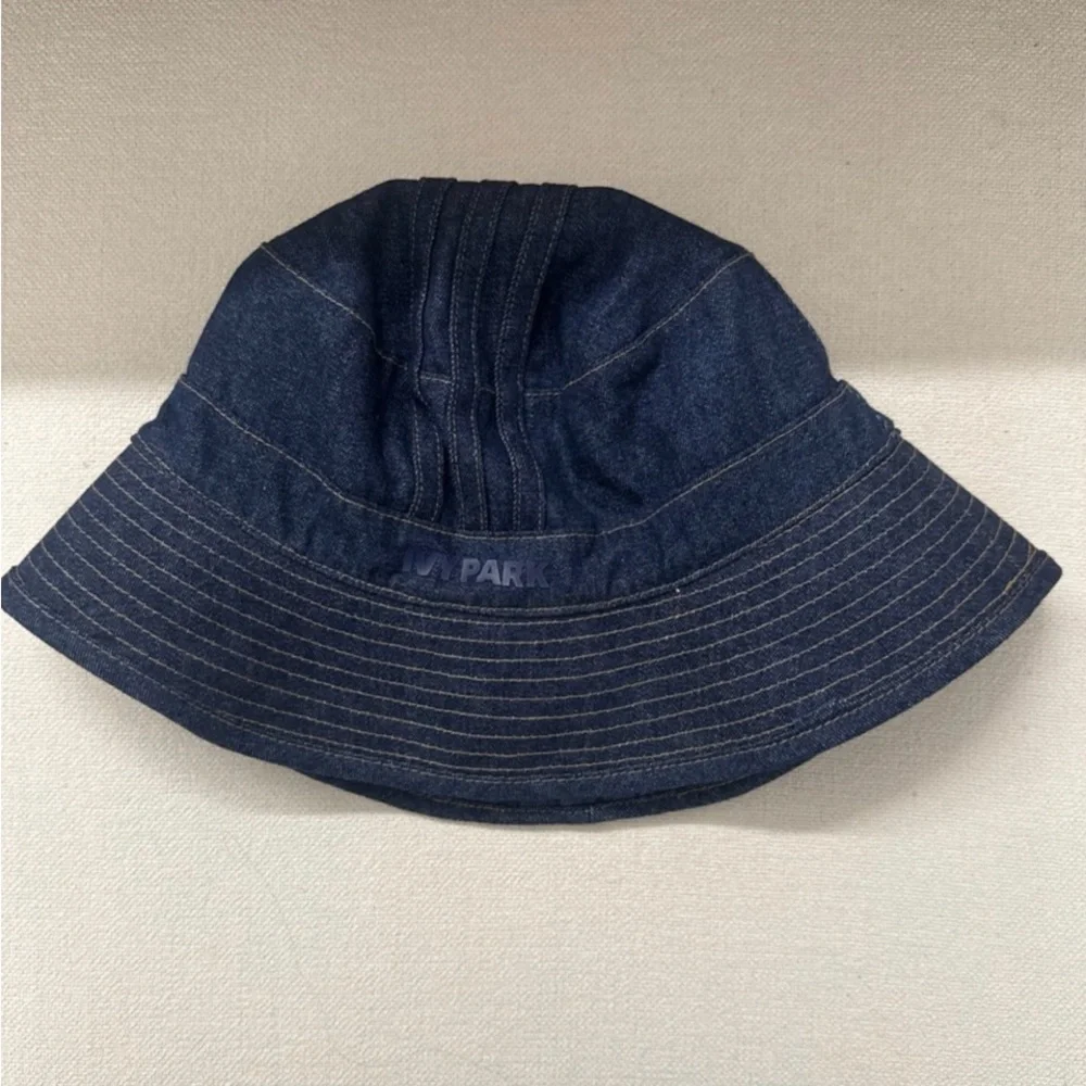 IVY PARK Blue Patterned Bucket Hat - Picture 5 of 6